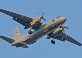 Военный самолет разбился в Крыму, весь экипаж погиб