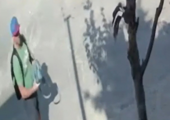 Новороссиец забрал чужую сумку и ушел "в закат", но попал на камеры 