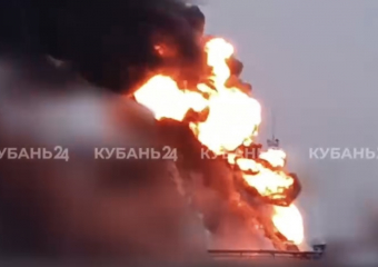 Ответ на переговоры? В Краснодарском крае загорелась нефтебаза после атаки БПЛА