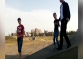 Новороссиец помешал целой семье ходить по мемориалу «Малая Земля»