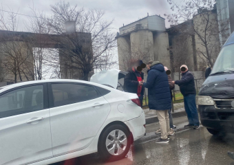 На Сухумском шоссе Новороссийска возможен затор из-за ДТП 