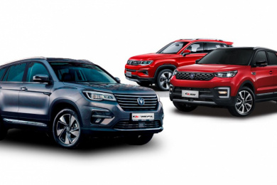 Новые марки автомобиля Changan