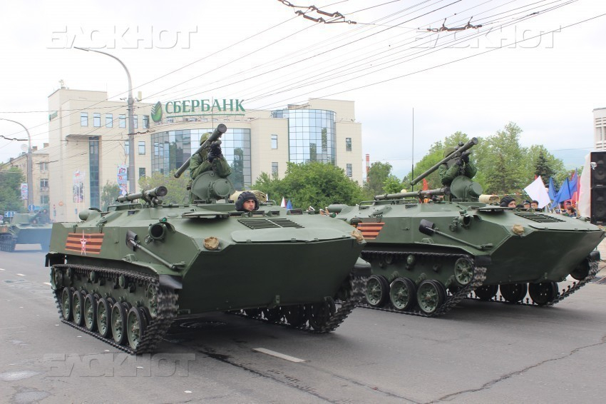 Техника, использовавшаяся на Параде Победы в Новороссийске, возвращена к месту приписки