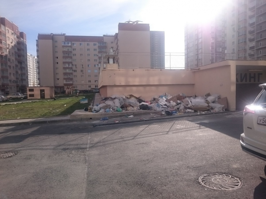 В Новороссийске уберут 21 000 кубометров мусора 