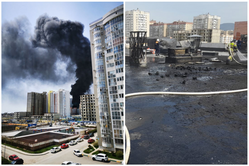 Пожар в строящейся школе Новороссийска потушили: новые подробности 