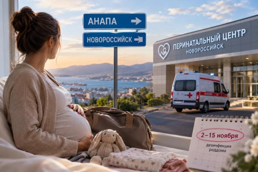 Будущих мам из Анапы временно перенаправят в Новороссийск