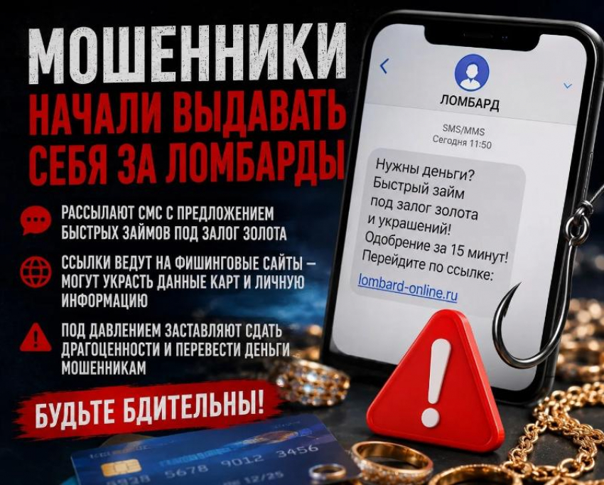 «Займ под золото»: мошенники придумали новую схему обмана россиян