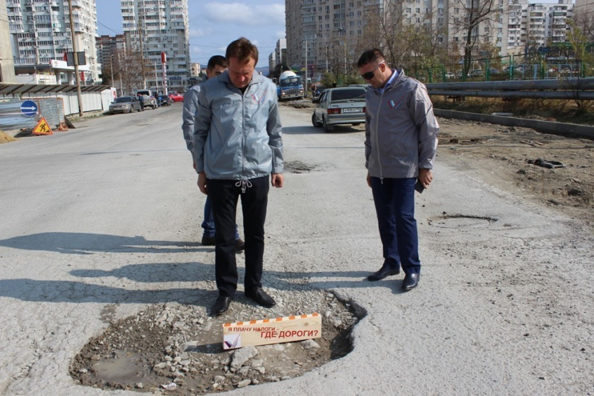 ТОП-5 самых убитых дорог Новороссийска по мнению ОНФ