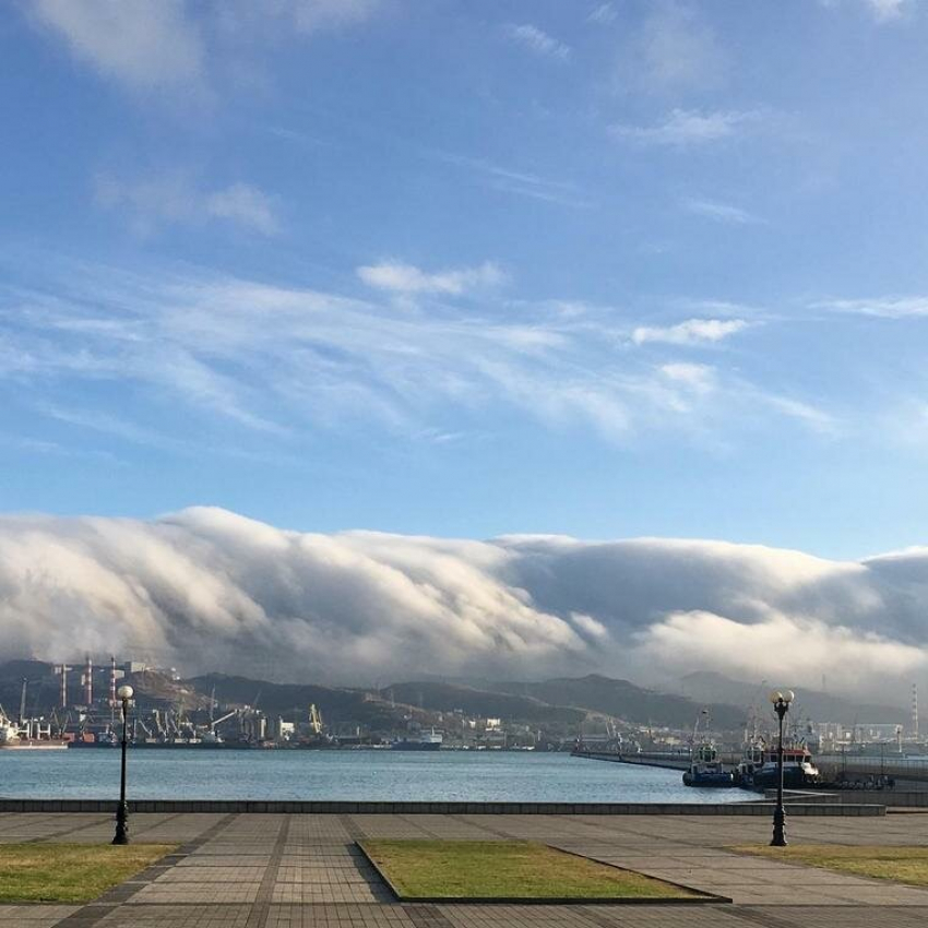 Среда в Новороссийске пройдет с ветерком