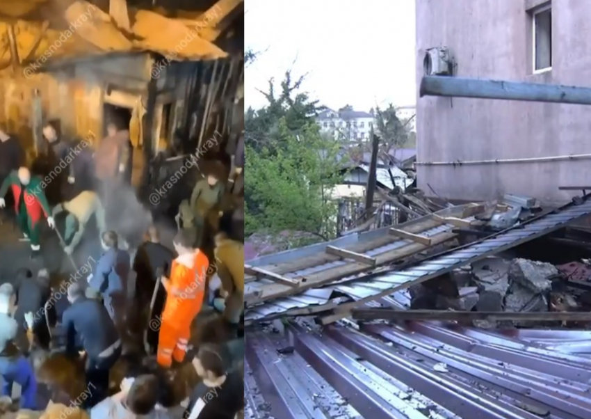 Вдруг жива? В Туапсе под завалами после атаки БПЛА ищут тело девочки