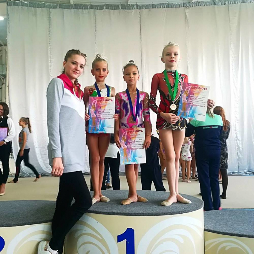 Гимнастки из Новороссийска призёры муниципальных соревнований