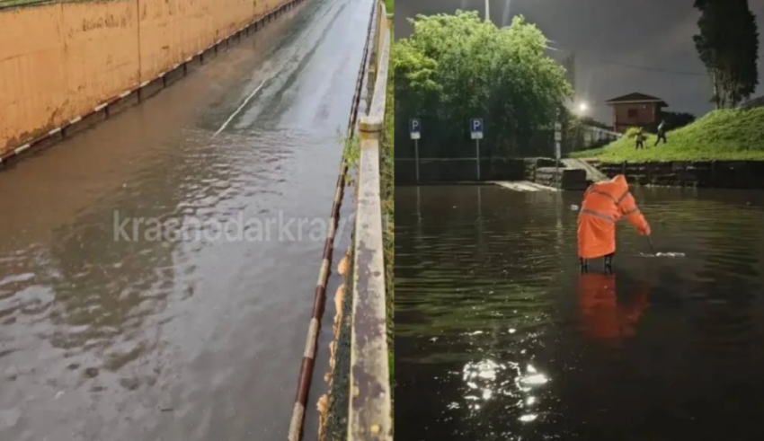Кубань уходит под воду: в Краснодаре и районах ркая - настоящий потоп