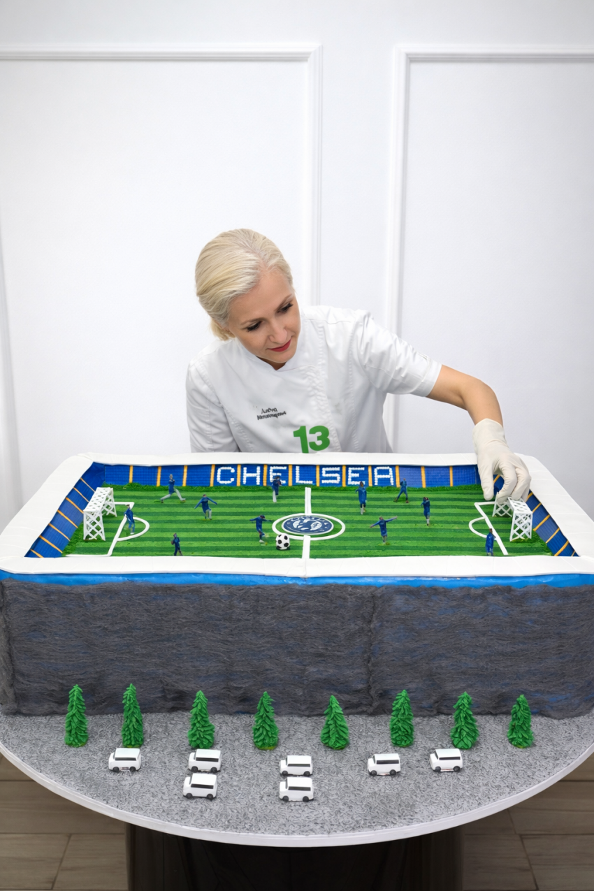 Звездный торт, премьера шоу и безглютеновая диета: кулинарный шедевр кондитера из Новороссийска вновь высоко оценили