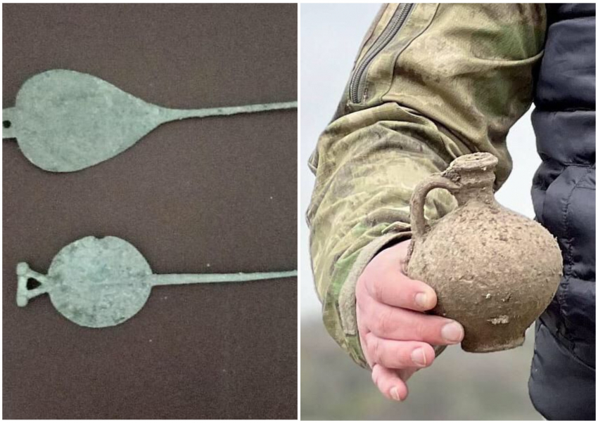 Доисторические железные копья, ножи и посуду нашли под Новороссийском