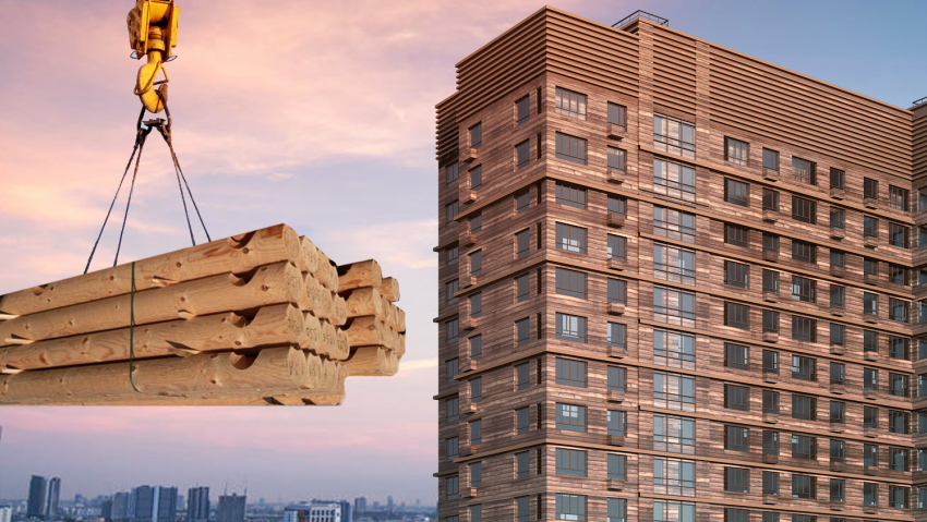 В Новороссийске могут начать строить деревянные многоэтажки 