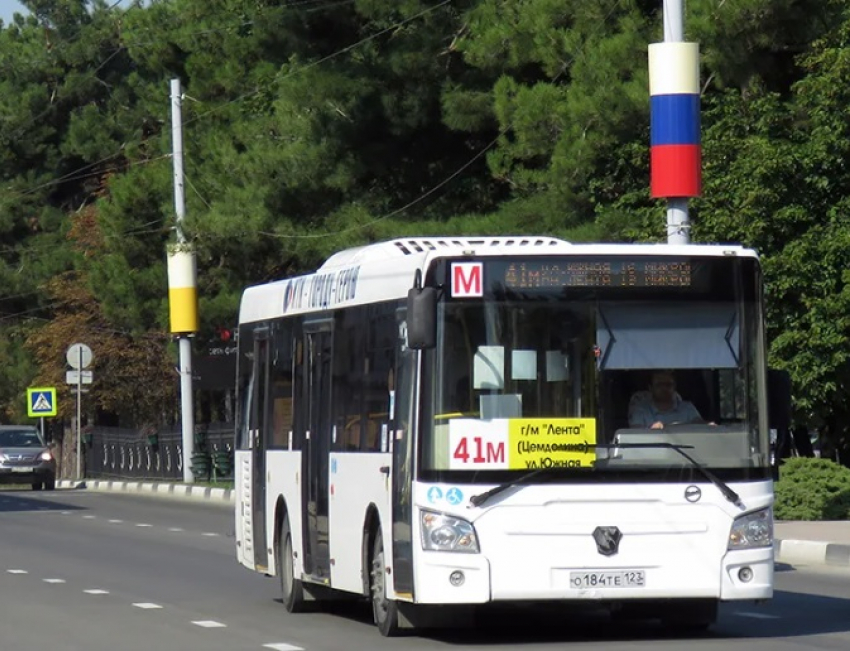 В Новороссийске изменили маршрут движения автобуса №41М 