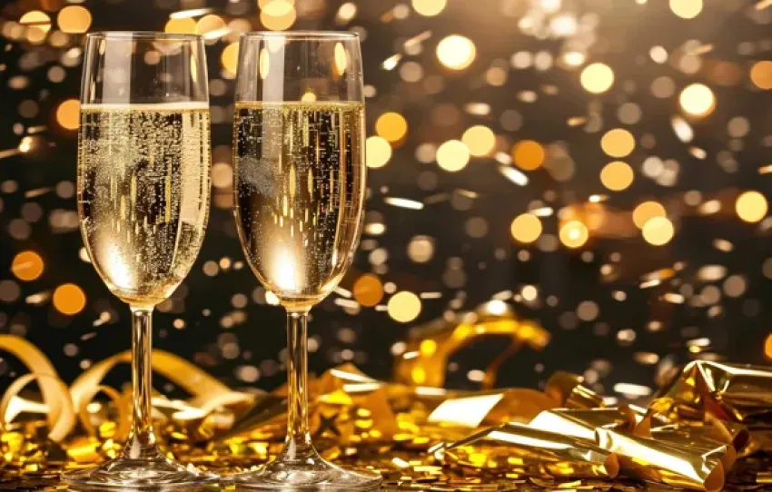 Игристое на Новый год: польза, вред и как не навредить себе