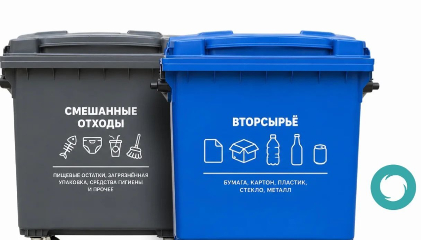 Памятка для жителей Новороссийска: как правильно сортировать мусор в новые баки