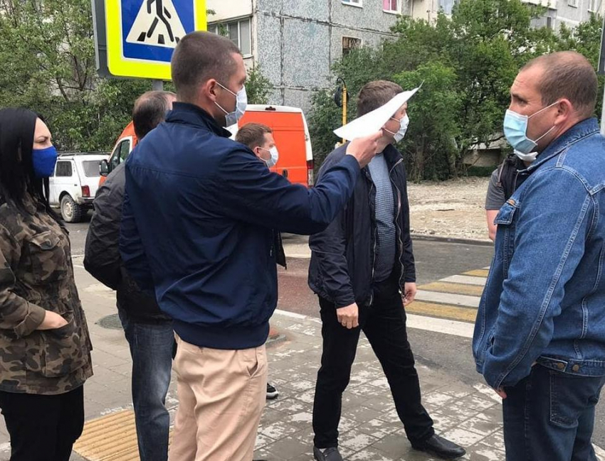 Улица Видова в Новороссийске стала безопаснее для пешеходов