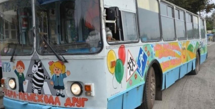 По дорогам Новороссийска проедет «Безопасный троллейбус»