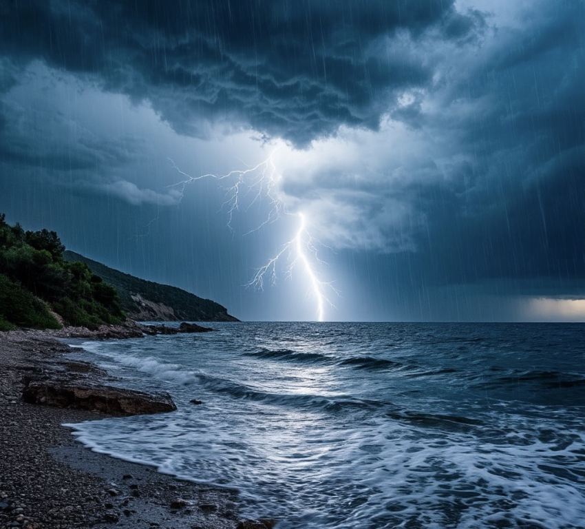 Дождь, ветер и формирование смерчей: в Краснодарском крае объявлено штормовое предупреждение 