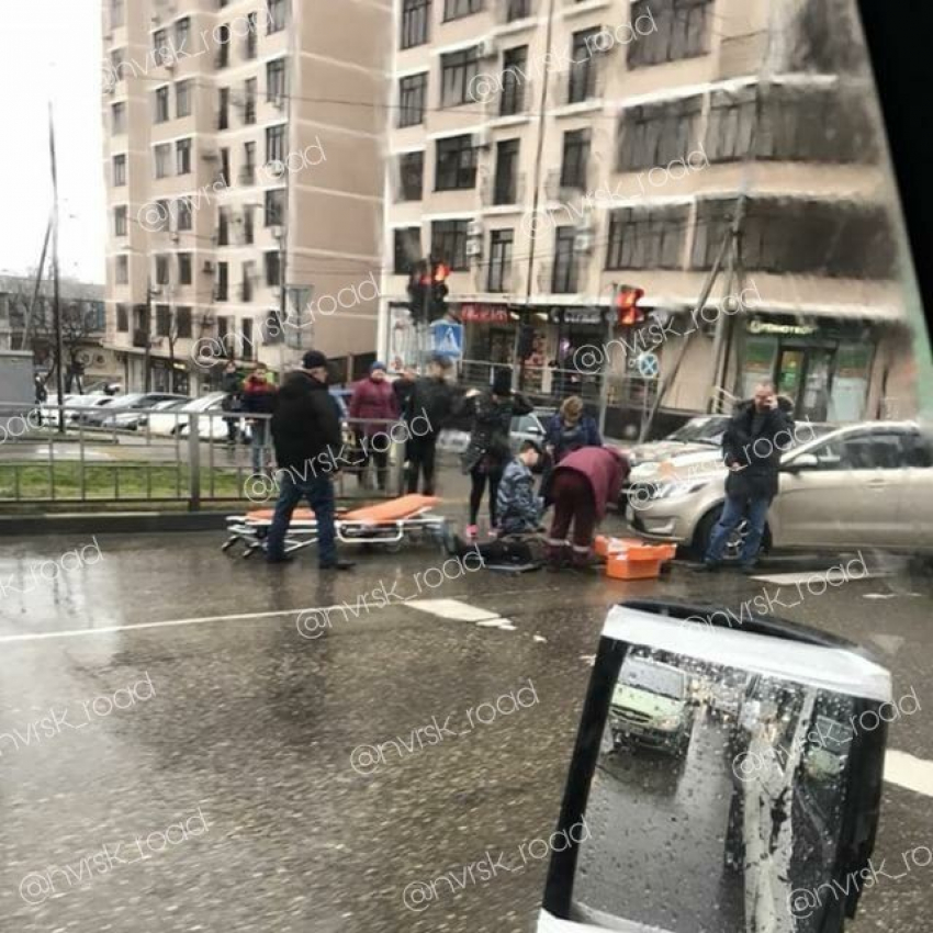 Жительница Новороссийска была сбита в центре города