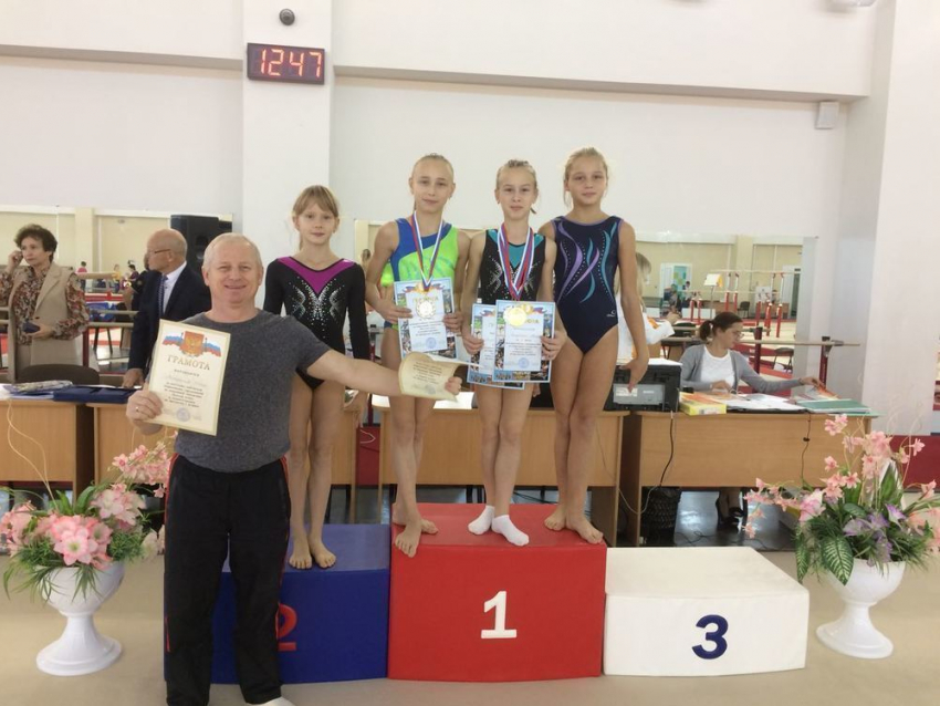 Новороссийские спортсменки приняли участие во всероссийских соревнованиях по спортивной гимнастике