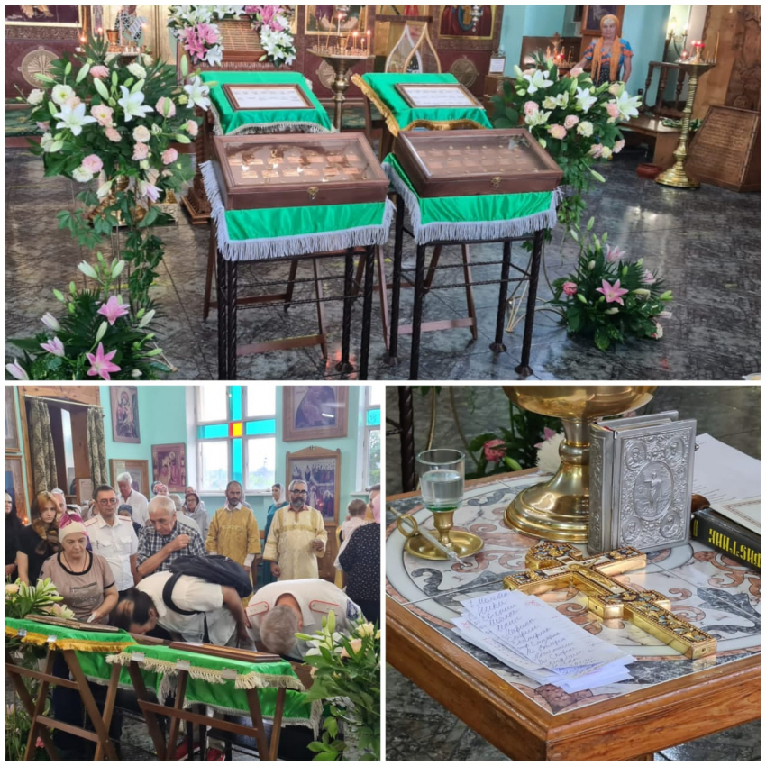 Новороссийцы могут прикоснуться к Великим Святыням 