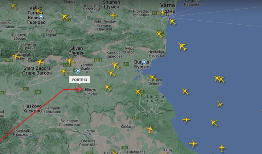 К Черному морю приближается беспилотник НАТО 