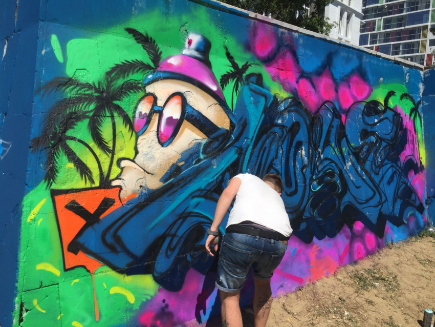 Открытие краснодарского граффити-парка глазами новороссийца