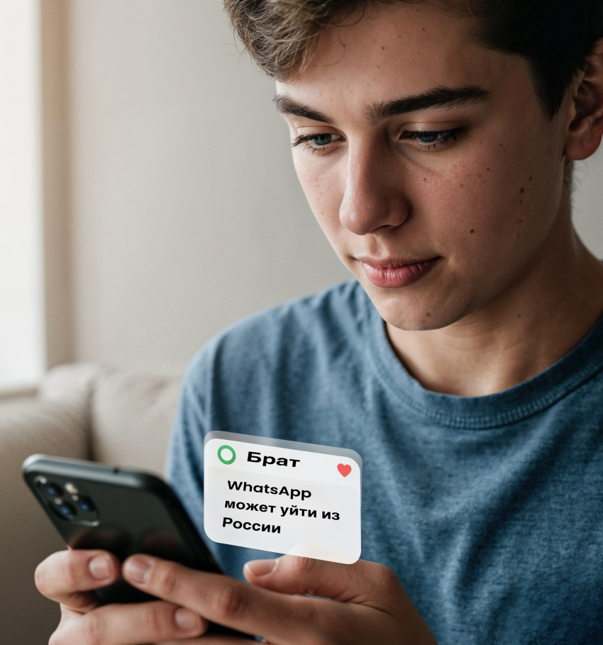 Новороссийцы могут остаться без WhatsApp: мессенджер рискует покинуть Россию 