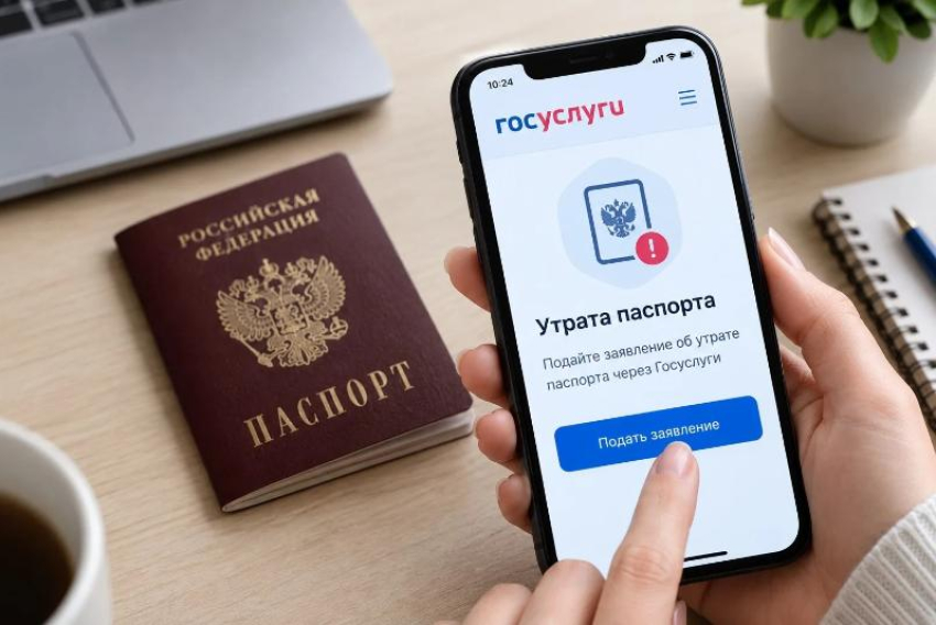 Без похода в МВД: потерю паспорта теперь можно оформить через Госуслуги