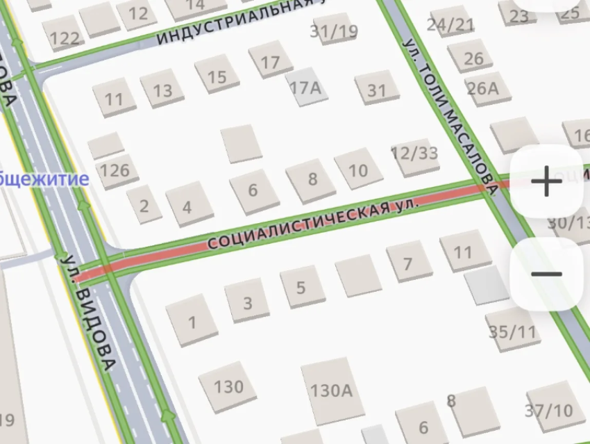 На Социалистической в Новороссийске сегодня перекроют движение