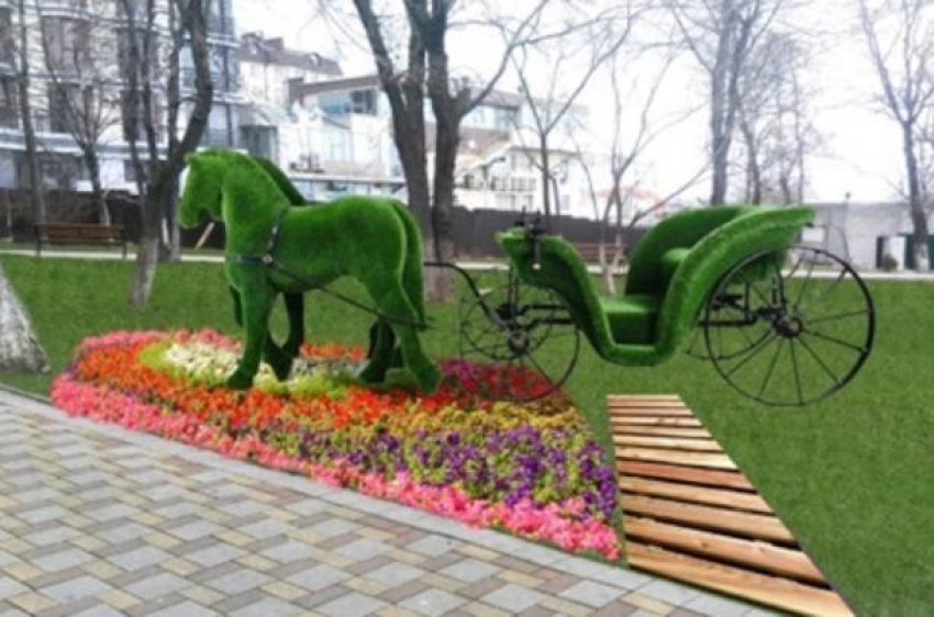 Зеленые лошади и медведи появятся в Новороссийске