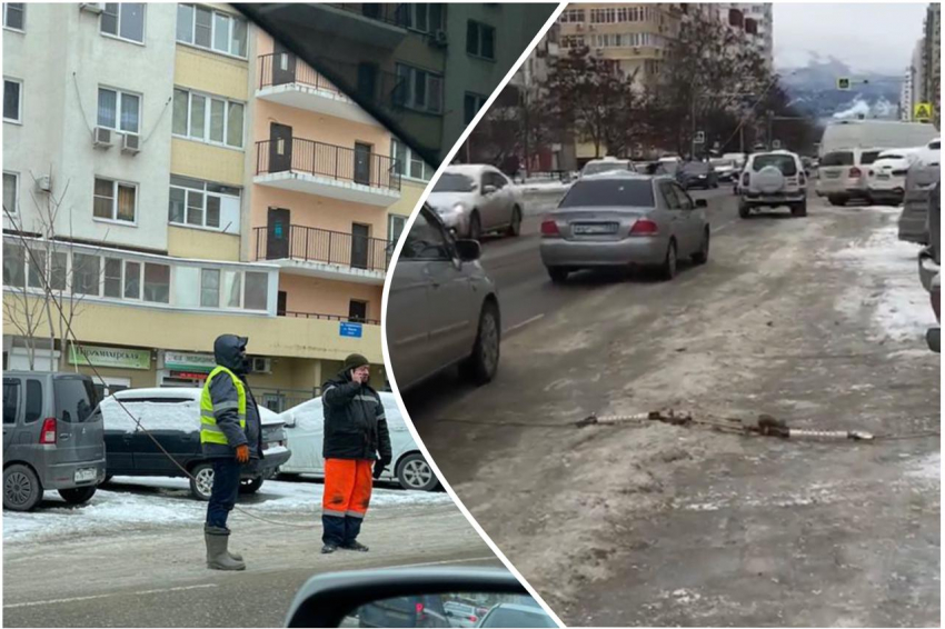 ЧП в Новороссийске: оборвалась линия электропередач 