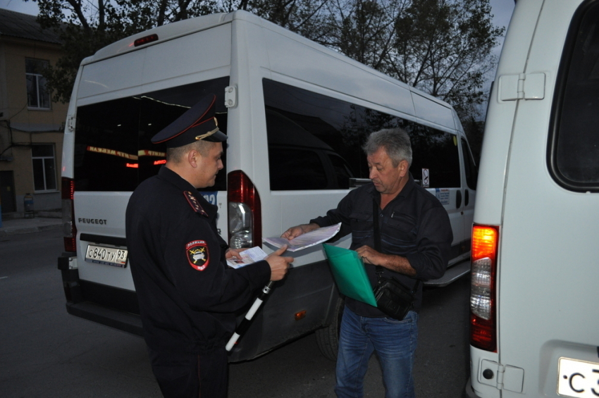 Госавтоинспекция Новороссийска  провела операцию «Автобус»