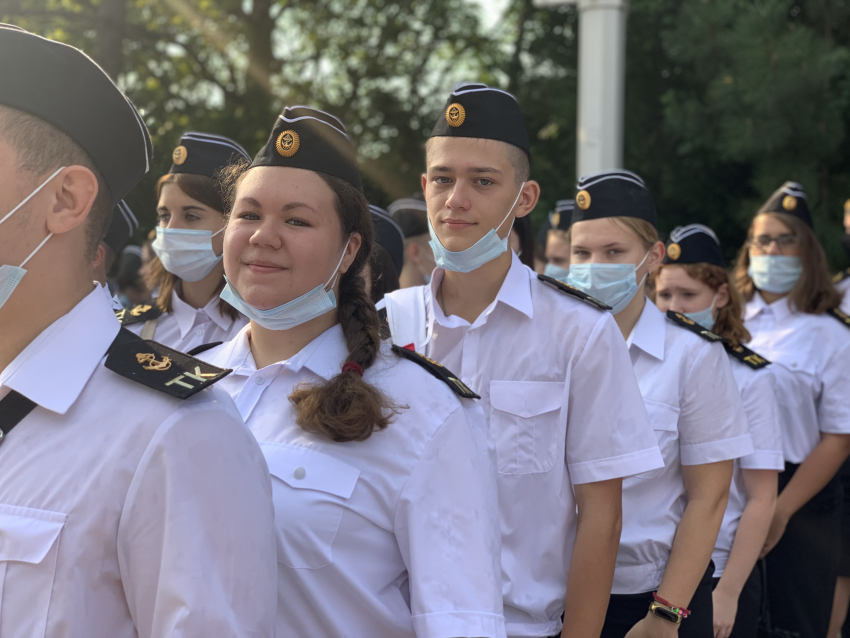 1 сентября 2021 года. День знаний. Новобранцы Ушаковки