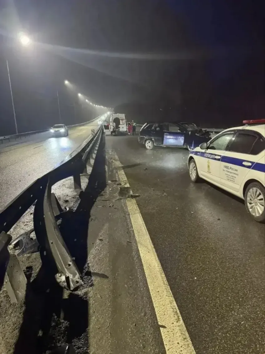 ДТП с 18-летним водителем под Новороссийском: пострадал подросток