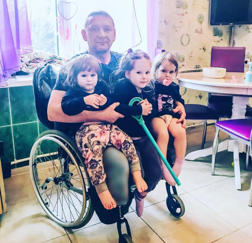 "Миллион на мечту": многодетный отец-колясочник  из Новороссийска поборется за миллион на одном из шоу