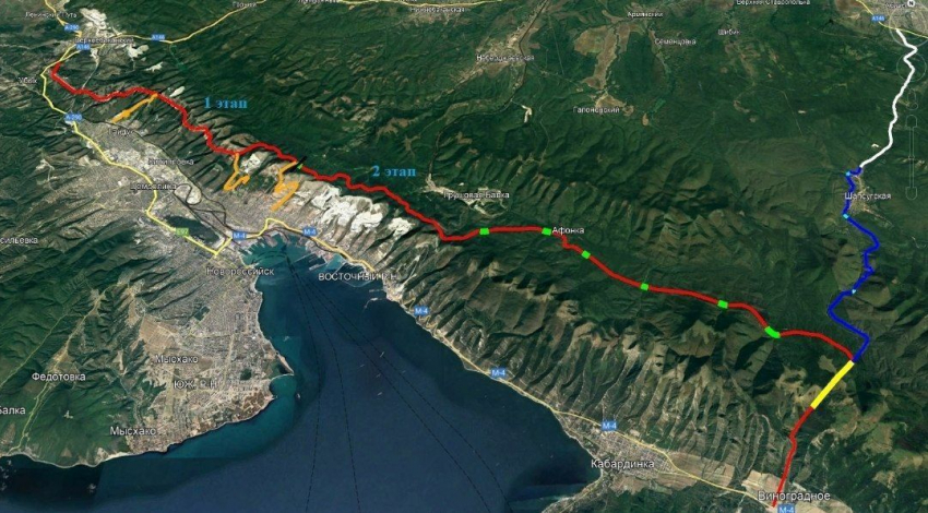 Почти 30 миллиардов уйдет на 1 этап «Северного обхода» в Новороссийске 