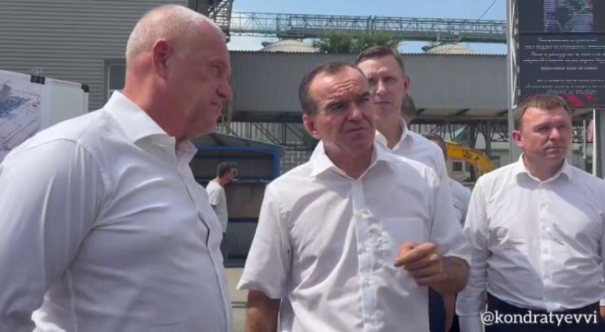 В Новороссийск с рабочей поездкой прибыл губернатор Краснодарского края