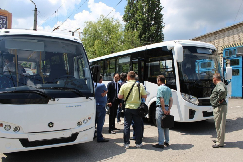В Новороссийске прошла презентация автобусов
