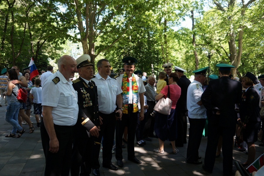 В Новороссийске встретили День пограничника