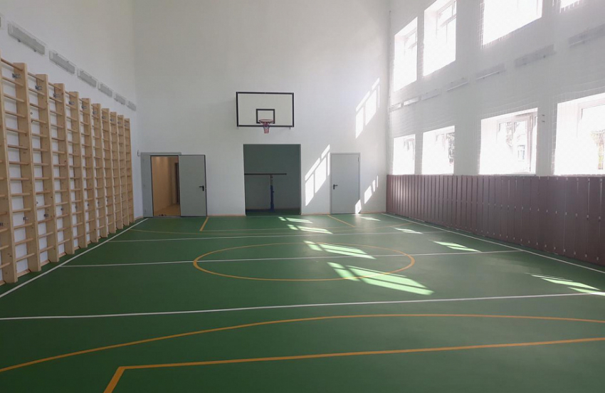 В школах Кубани за 5 лет отремонтировали 219 спортзалов