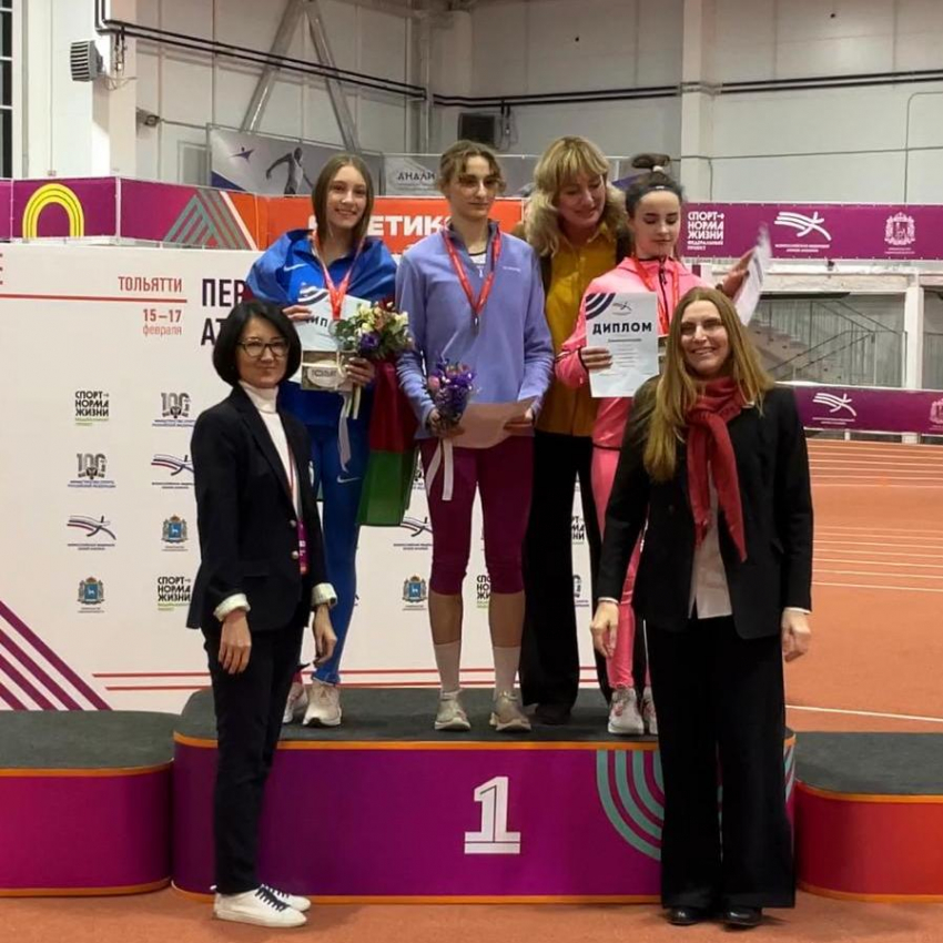 Новороссийская спортсменка заняла 2 место в Первенстве России по легкой атлетике