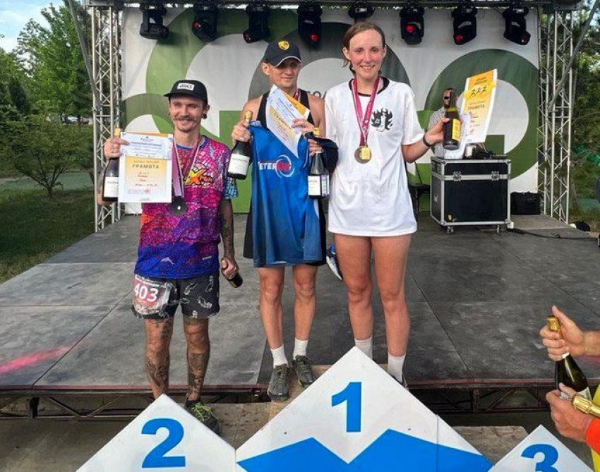 Город спорта: новороссийцы забрали все призовые места на винном марафоне