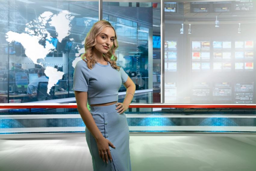 О погоде в Новороссийске расскажет наша незамерЗАЙКА - Ксюша