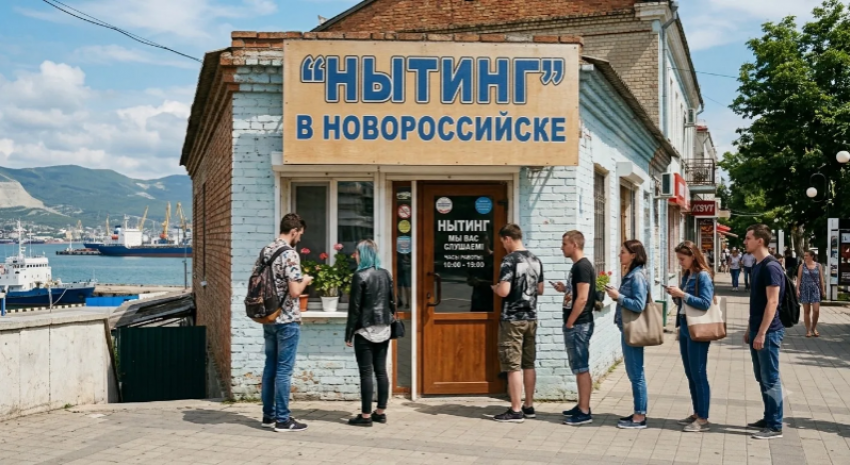 В Новороссийске предложили поплакаться и заказать «нытинг"
