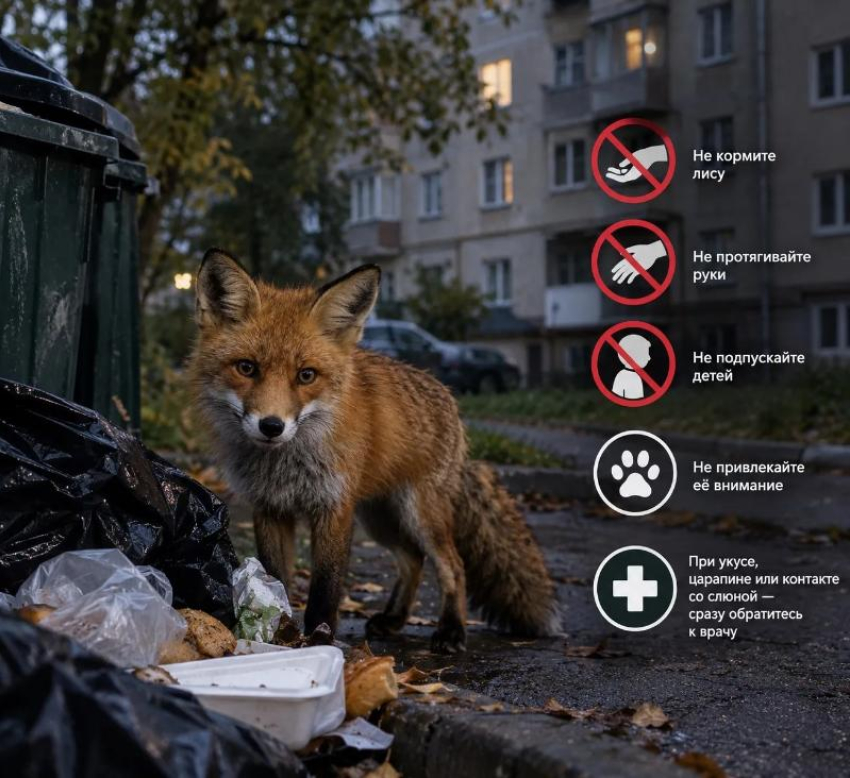 На Кубани лисы всё ближе к людям: чем может обернуться встреча