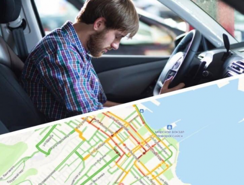 "Квест - доехать до дома": Новороссийск стоит в пробках 